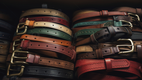 Leather belts